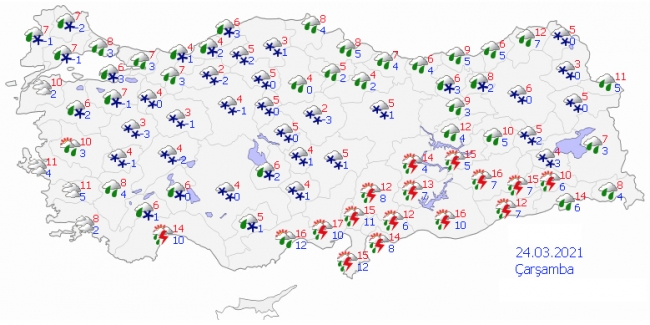 Soğuk ve yağışlı hava geri geliyor